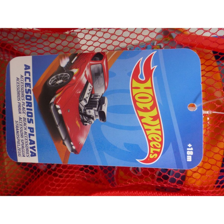 St med legetj til stranden Hot Wheels  18 cm polypropylen (12 enheder) #22