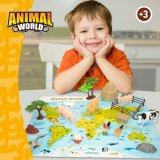 Dyrefigurer Colorbaby 19 Dele Grd Plastik 13 x 8 x 3 cm (6 enheder) #5