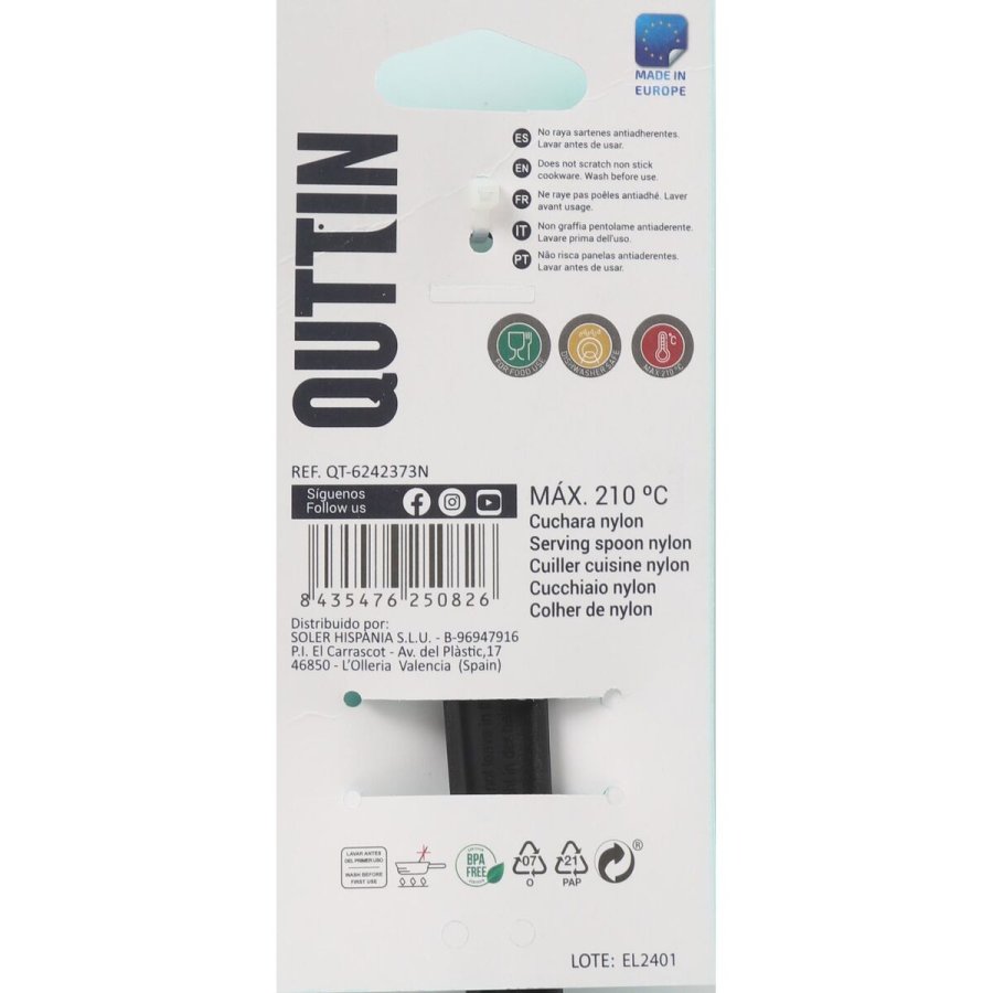se Quttin   Nylon Sort 29 x 6 cm (24 enheder) #7