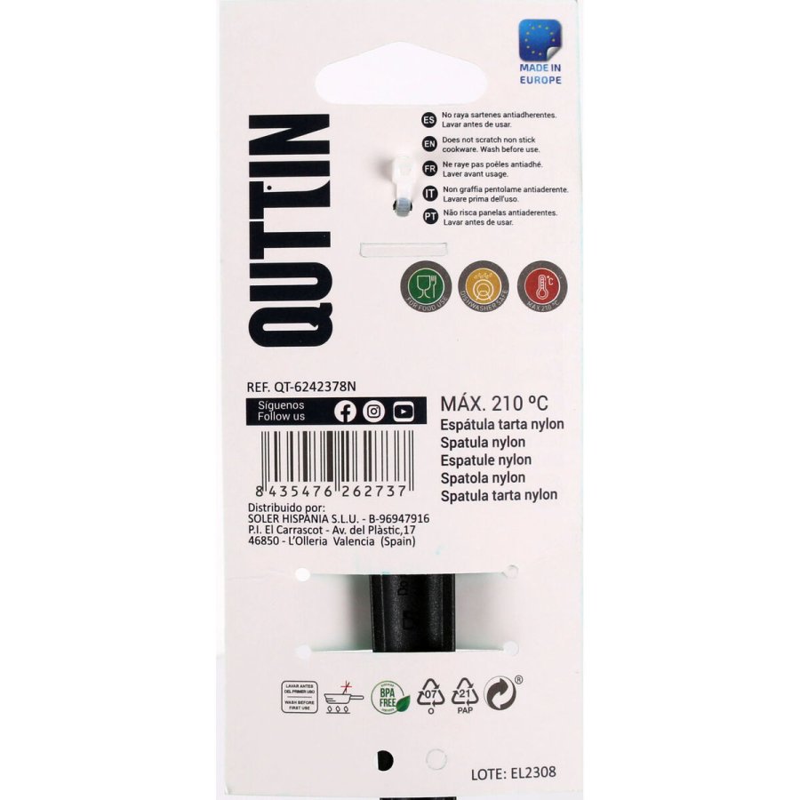 Kageske Quttin   Nylon Sort 32 x 3,7 x 4 cm (24 enheder) #10
