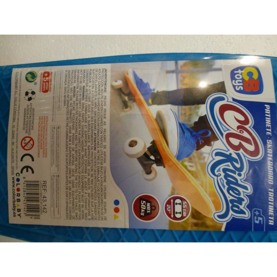 Skateboard Colorbaby Bl (6 enheder) #6