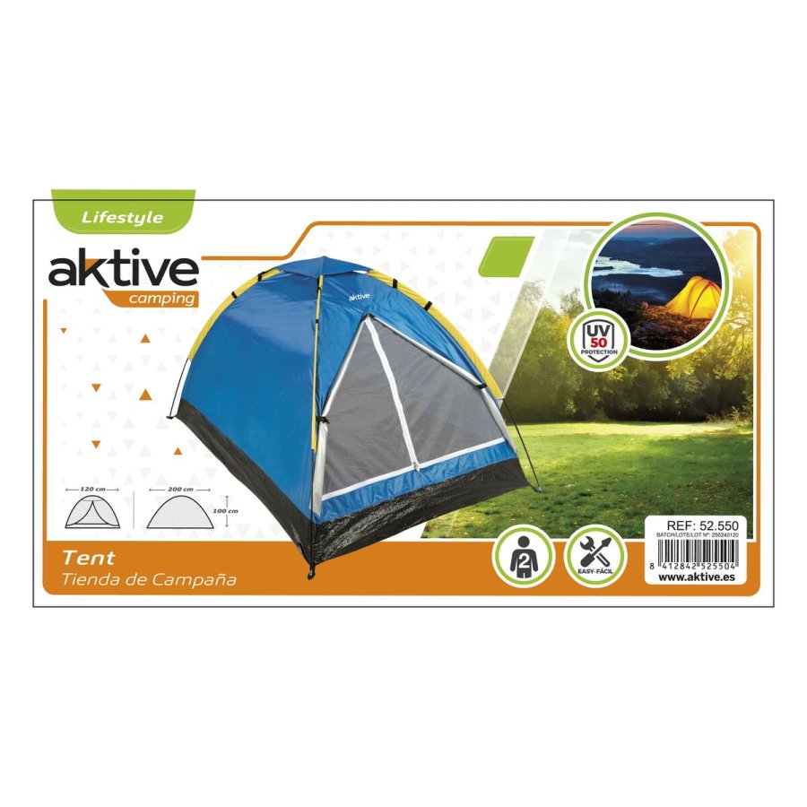 Telt Aktive 2 personer 120 x 100 x 200 cm (6 enheder) #43