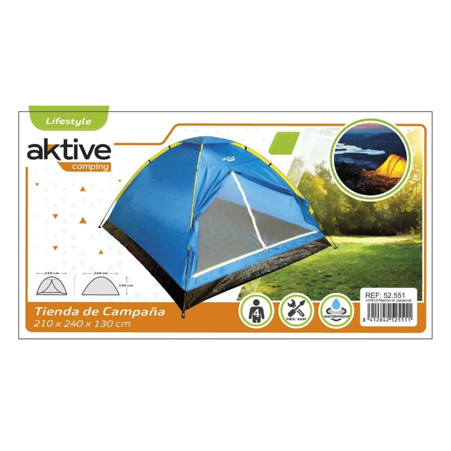 Telt Aktive 4 personer 210 x 130 x 240 cm (4 enheder) #43