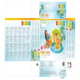 Oppustelig Pool til Brn Intex dyr  45 L 102 x 89 x 102 cm (6 enheder) #6