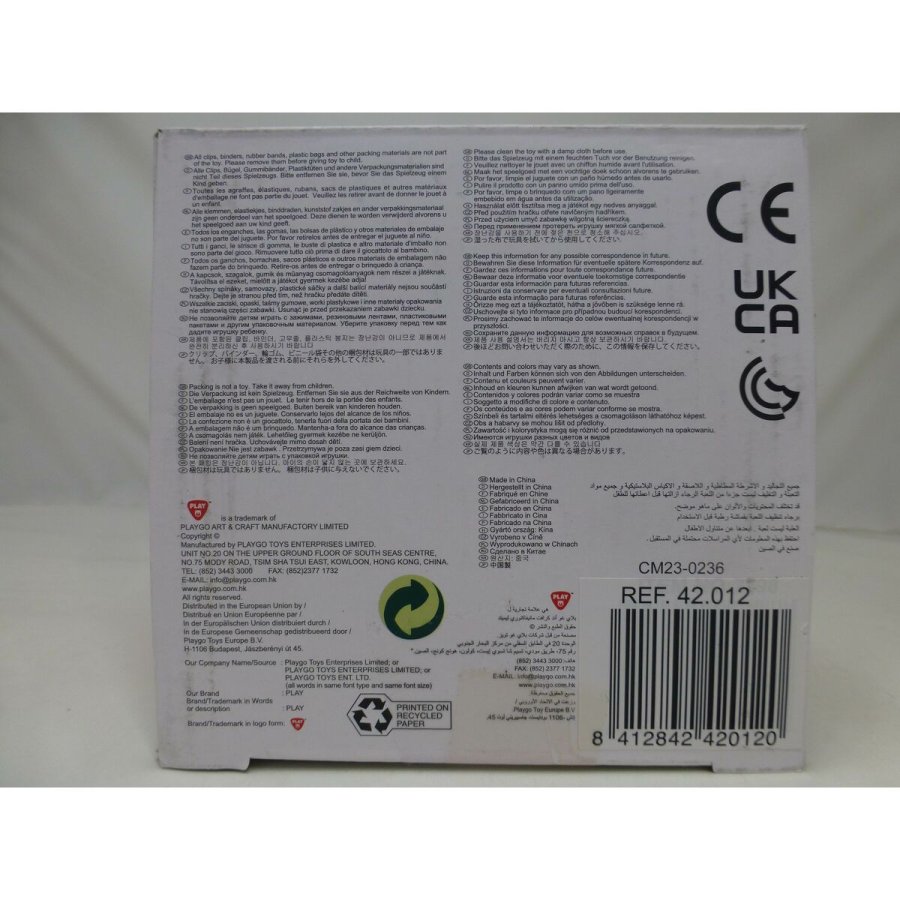 Frdighedsspil til Brn PlayGo 10 Dele 7 x 27 x 7 cm (6 enheder) #6