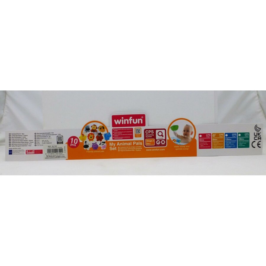 St Bondegrdsdyr Winfun Plastik 10 Dele 6 x 5,5 x 5 cm (6 enheder) #6