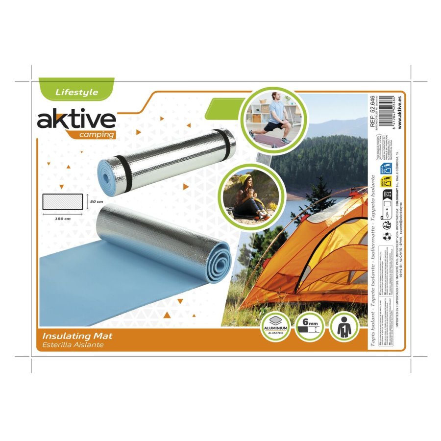 Mtte Aktive Camping Bl 180 x 0,6 x 50 cm 12 enheder #7