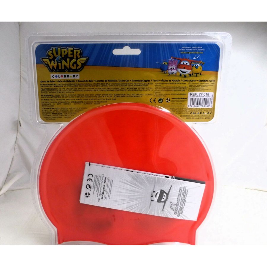 Badehtte og Svmmebriller Super Wings Brns (12 enheder) #11