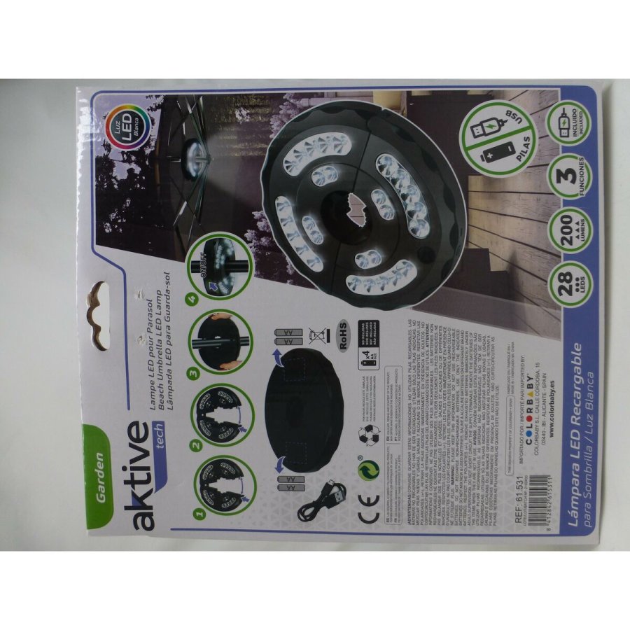 LED-lampe til sol-skygge Aktive 6 enheder #3