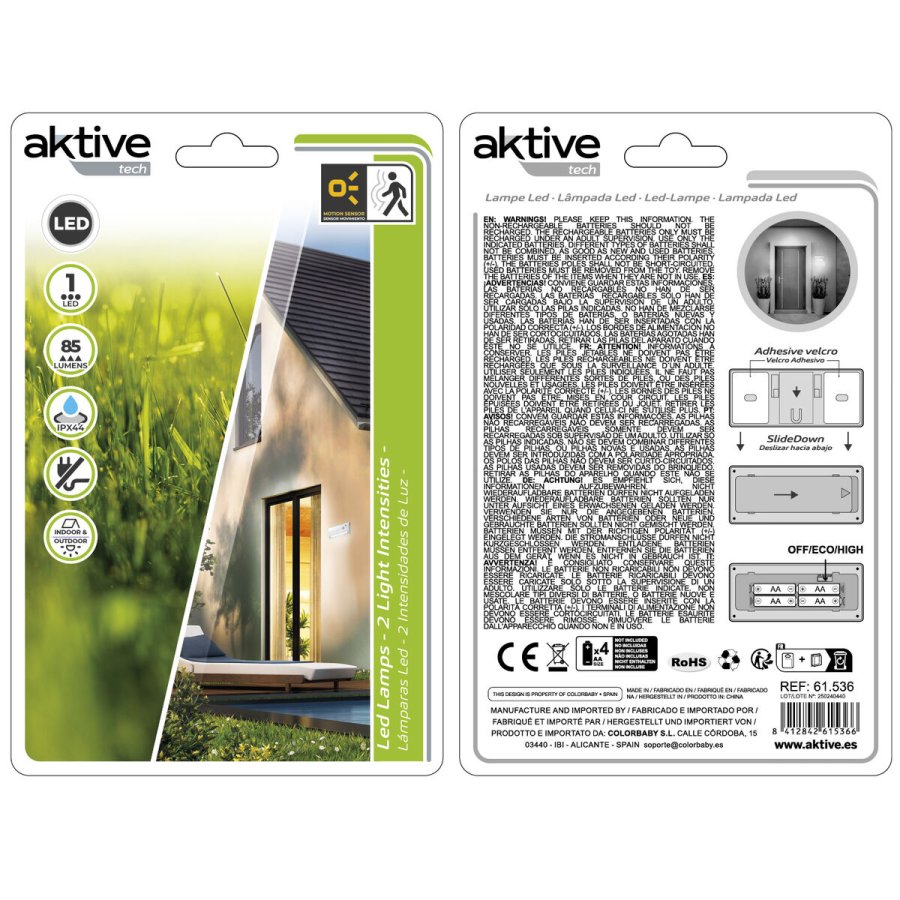 LED Lampe Aktive V�g Udvendig Plastik (12 enheder) #5