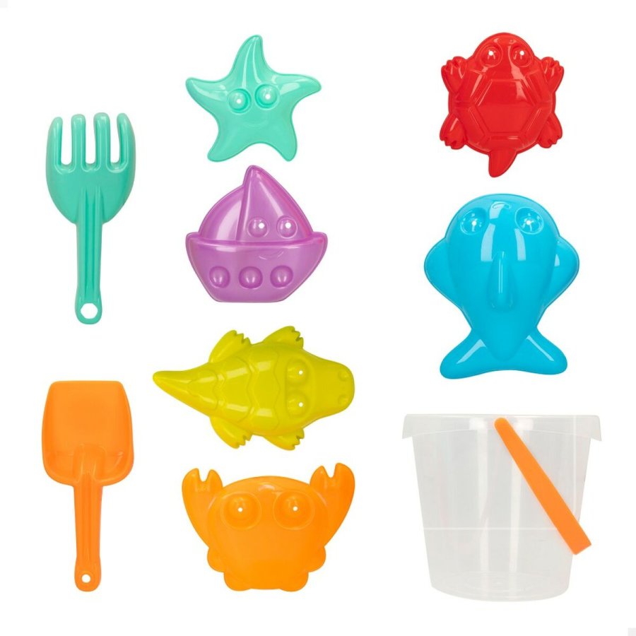 St med legetj til stranden Colorbaby  18 cm (24 enheder) #22