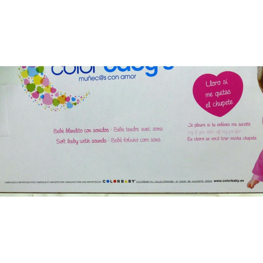 Baby Dukke Colorbaby 32 cm 6 enheder #6