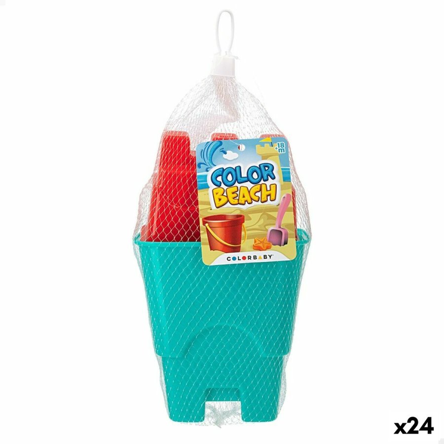 St med legetj til stranden Colorbaby 3 Dele (24 enheder) #1
