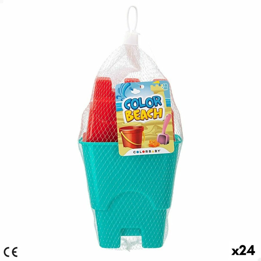 St med legetj til stranden Colorbaby 3 Dele (24 enheder) #8