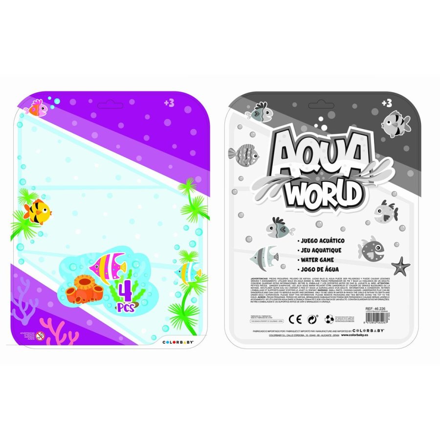 Vandspil Colorbaby AQUA WORLD 16,5 x 19,7 x 2,5 cm (6 enheder) #1