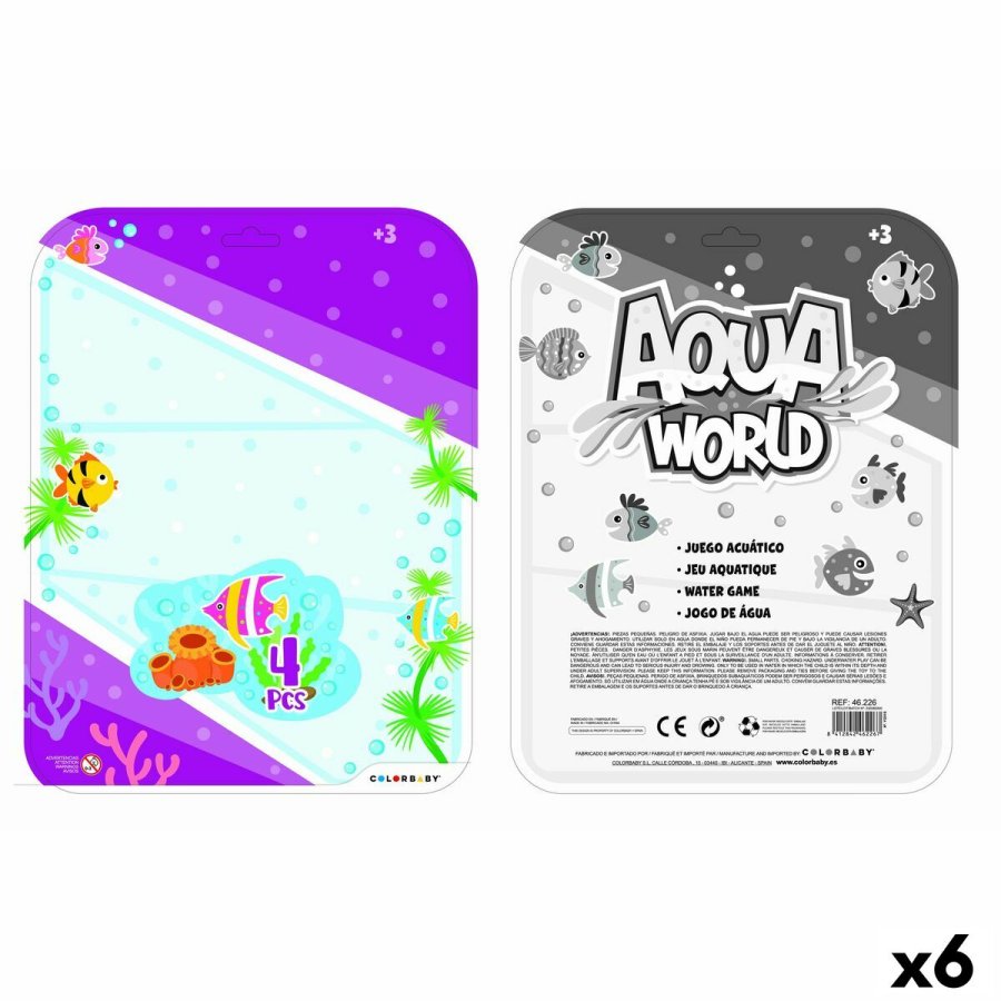 Vandspil Colorbaby AQUA WORLD 16,5 x 19,7 x 2,5 cm (6 enheder) #2