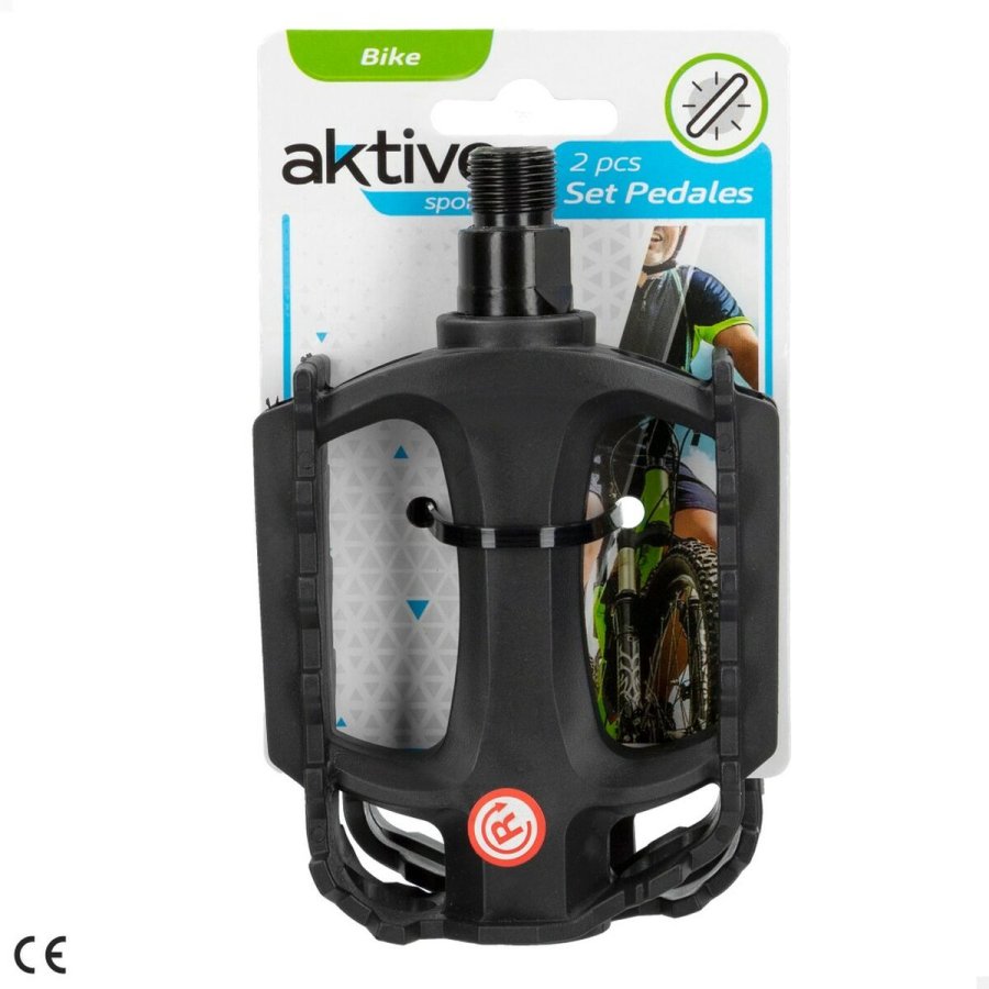 Pedaler Aktive 11 x 3 x 8 cm Cykel 2 Dele Sort 24 enheder #29