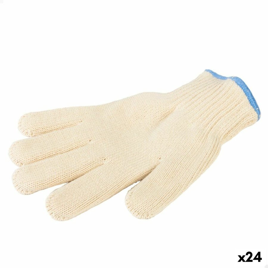 Barbecue glove Aktive 24 enheder Beige #1