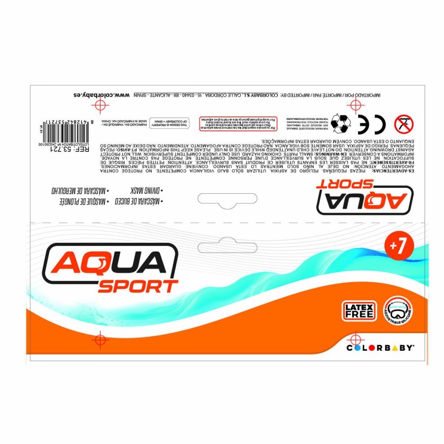 Dykkerbriller AquaSport (12 enheder) Brns #29