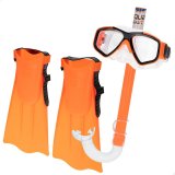 Dykkerbriller med Snorkle og Finner Colorbaby (6 enheder) #8
