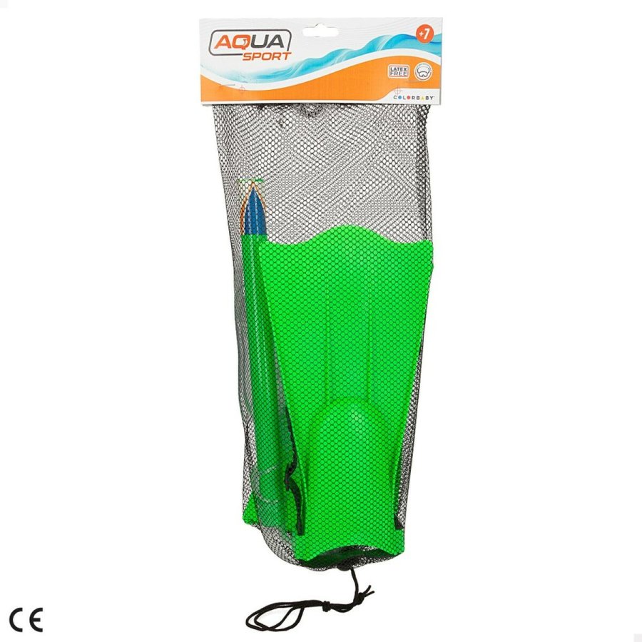 Dykkerbriller med Snorkle og Finner Colorbaby (6 enheder) #22