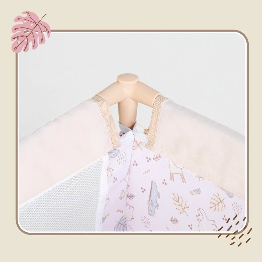 Vugge til dukker Colorbaby Safari 29 x 50 x 30 cm 4 enheder #4