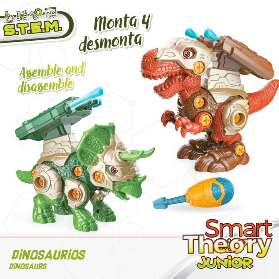 St 2 Dinosaurer Colorbaby 21 x 14 x 9,5 cm Kaste projektiler 4 enheder Dinosaur #4