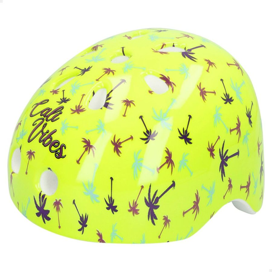 Cykelhjelm til brn Colorbaby Neon Cali Vibes Gul (4 enheder) #6