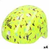 Cykelhjelm til brn Colorbaby Neon Cali Vibes Gul (4 enheder) #1
