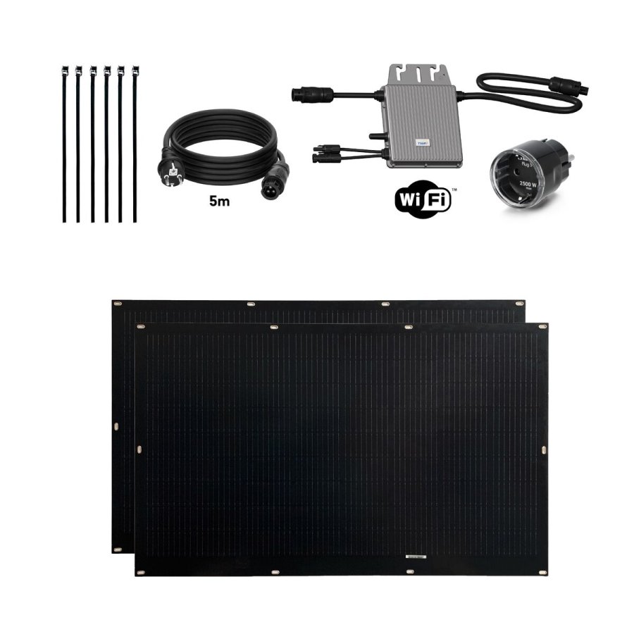 Selvinstallerende Solcellekit Tornasol Energy Flex Full Black 400 W #2
