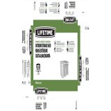 Opbevaring m�bler Lifetime Gr� 147 x 129 x 97 cm #2