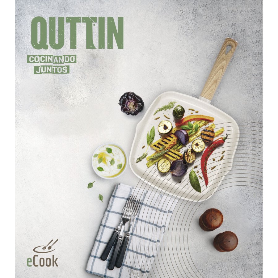 Pande Stegning Quttin ECOOK Hvid (6 enheder) #3