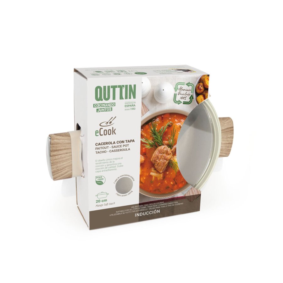 Gryde Med L�g Quttin Ecook 20 x 9 cm 2,8 mm (4 enheder) #4