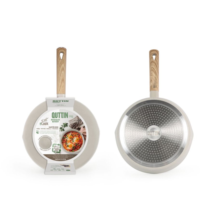 Wok Pande Quttin ECOOK Hvid 28 x 8 cm 2,8 mm (6 enheder) #4