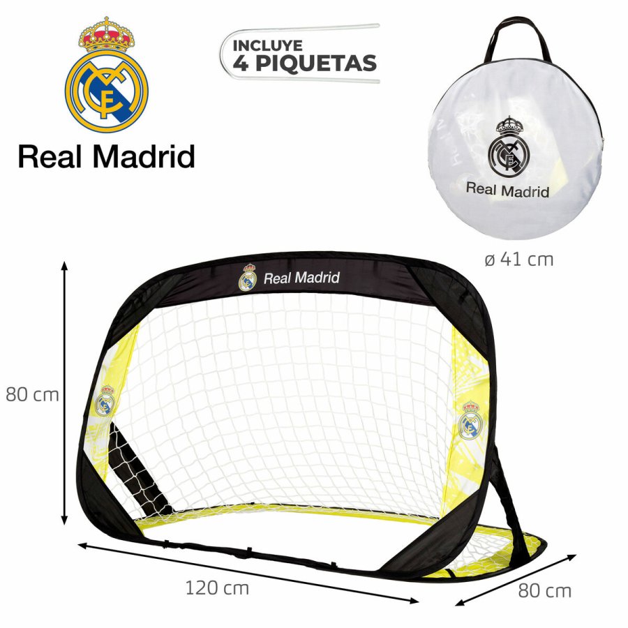 Fodboldml Real Madrid C.F. 120 x 80 x 80 cm (4 enheder) #5