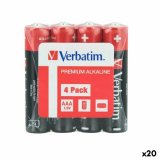 LR03 Alkalinebatterier Verbatim Premium 1,5 V AAA 4 Dele (20 enheder) #1