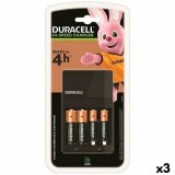 Oplader + genopladelige batterier DURACELL (3 enheder) #1