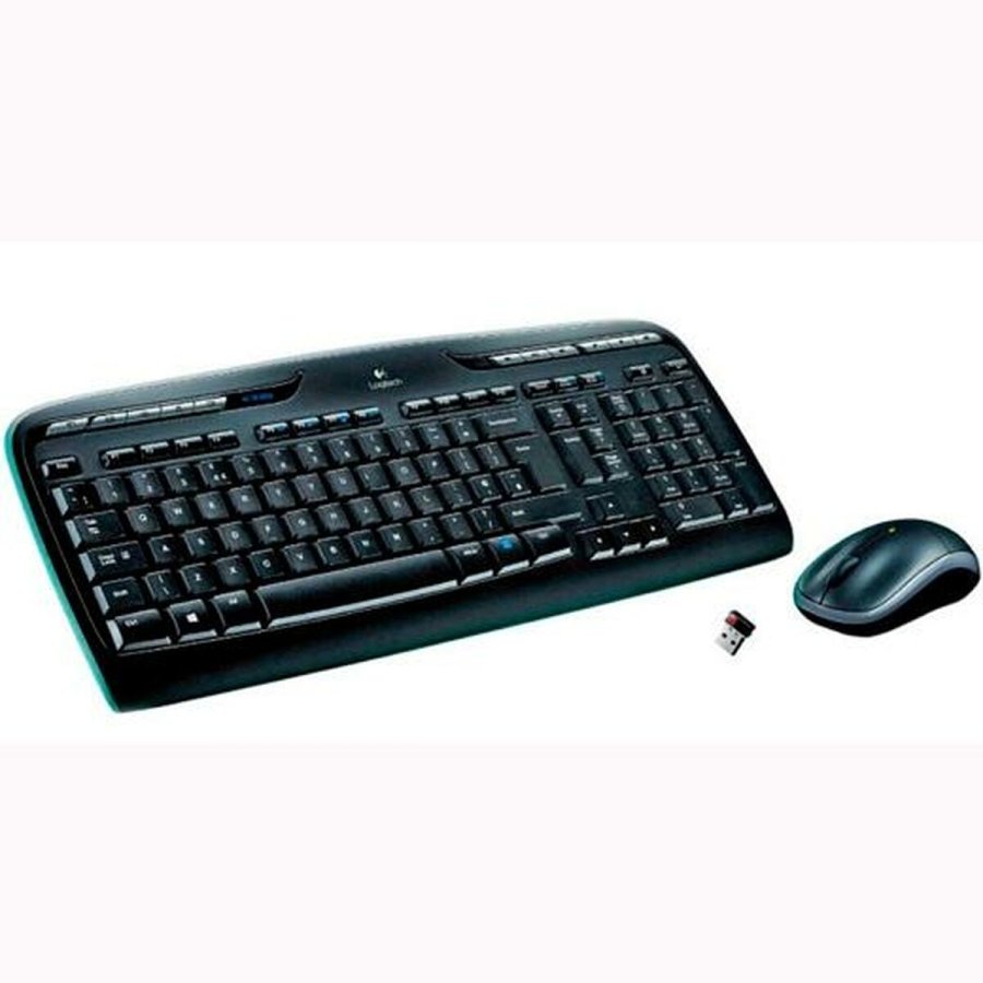 Tastatur og mus Logitech MK330 Sort Spansk qwerty (4 enheder) #2