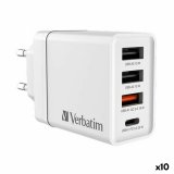 Vgoplader Verbatim Hvid 30 W (10 enheder) #1