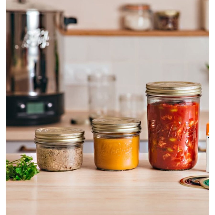 Beholder Le Parfait Wiss Gennemsigtig Gylden 1 L Hermetisk (6 enheder) #6