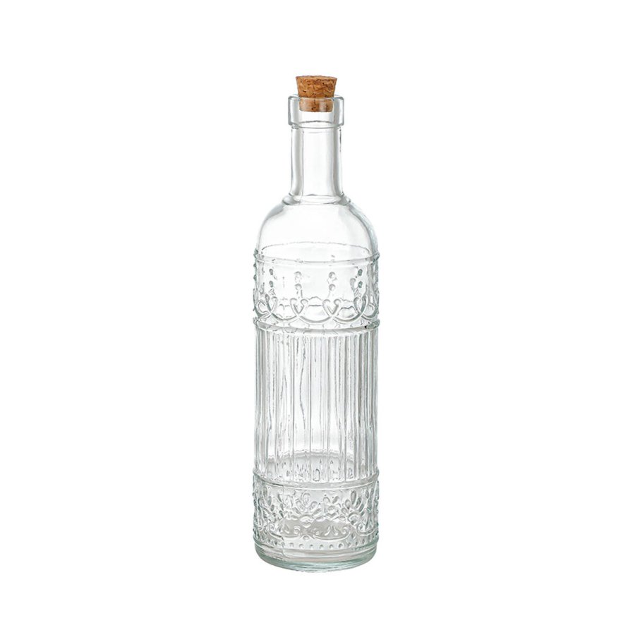 Glasflaske La Mediterr�nea Gennemsigtig Kork Glas 500 ml (24 enheder) #5