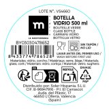 Glasflaske La Mediterr�nea Kork Glas 500 ml (24 enheder) #7