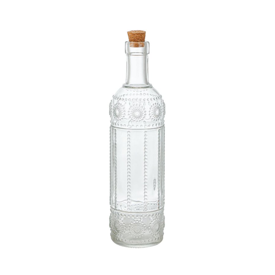 Glasflaske La Mediterr�nea Gennemsigtig Kork Glas 1 L (12 enheder) #5