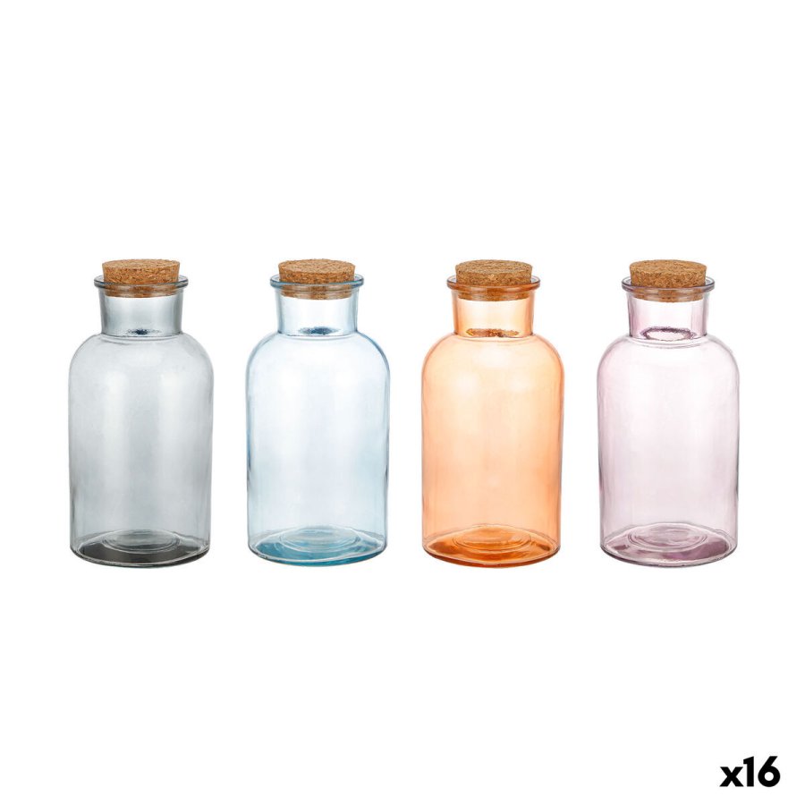 Glasflaske La Mediterr�nea Kork Glas 500 ml (16 enheder) #1