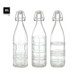 Glasflaske La Mediterr�nea Gennemsigtig Glas 1 L (12 enheder) #5