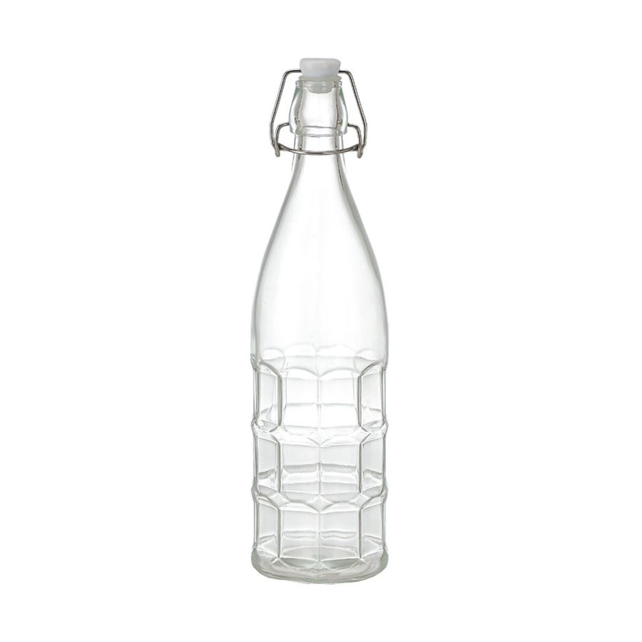 Glasflaske La Mediterr�nea Gennemsigtig Glas 1 L (12 enheder) #2