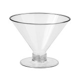 S�t af genanvendelige kopper Algon Gennemsigtig 9,5 x 7,2 cm 8 Dele (24 enheder) #2