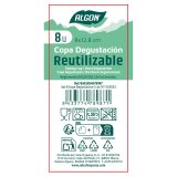 S�t af genanvendelige kopper Algon Gennemsigtig 8 x 12,8 cm 8 Dele (24 enheder) #4