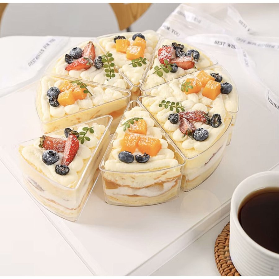 S�t af genanvendelige sk�le Algon Gennemsigtig Plastik 9 x 5,5 cm 10 Dele (24 enheder) #4