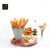 Spand med hanke My Bar S�lvfarvet St�l 15 x 10 x 15 cm (24 enheder) #3